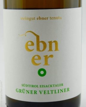 Alto Adige Grüner Veltliner DOP 2019_Ebner