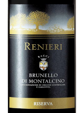 Brunello di Montalcino DOCG Riserva 2016_Renieri