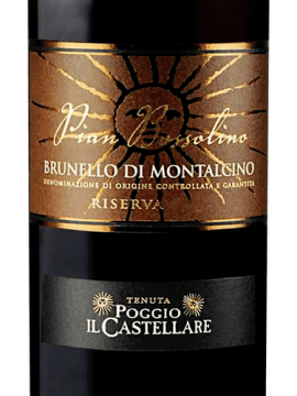 Brunello di Montalcino DOCG Riserva Pian Bossolino 2016_poggio il castellare