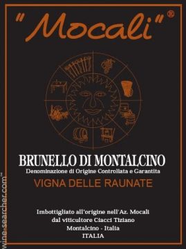 Brunello di Montalcino DOCG Riserva Vigna delle Raunate 2015_Mocali_2