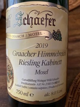 Graacher Himmelreich Riesling Kabinett Mosel 2019-Schaefer