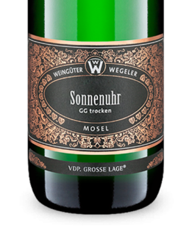 Wehlen Sonnenuhr Riesling Trocken GG 2019_Wegeler